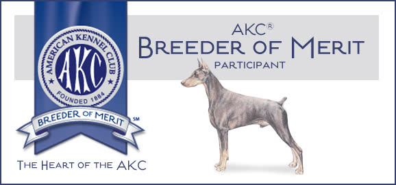 AKC Breeder of Merit Participant badge